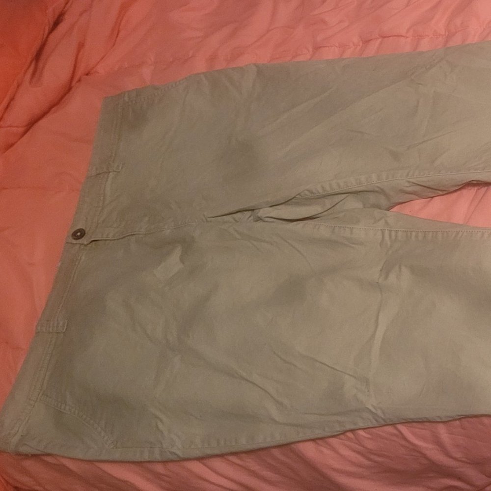 a new day 18 stretch tan pants